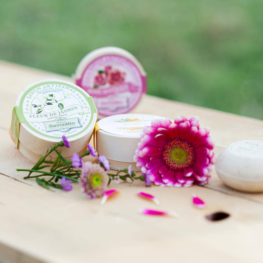 Jasminseife in Holzkiste 100g